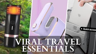 Top 10 MustHave Travel Essentials I Amazon Travel Gadgets [upl. by Ulah]