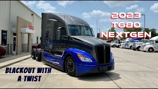 2023 Kenworth T680 NextGen Blacked Out [upl. by Jen300]