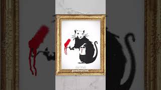 Wer ist Banksy  Streetart eines anonymen Künstlers  shorts [upl. by Jacki]