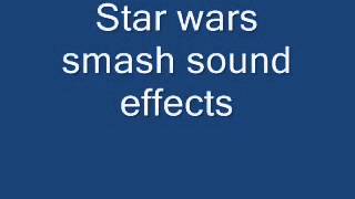 Star wars Clone Wars smash sound effects [upl. by Esilana990]