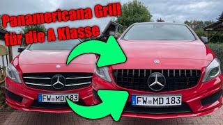 Wir bauen einen Panamericana Grill in die A Klasse  W176  EnteKross [upl. by Sisco]