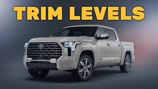 2023 Toyota Tundra Trim Levels and Standard Features Explained [upl. by Aspia422]