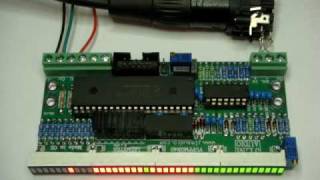 JLM AUDIO 40 LED VU PPMGR Meter with peak hold final PCB design [upl. by Wickner]