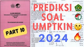 SOAL UMPTKIN 2024  PART 10 [upl. by Nahtaneoj]