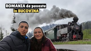 Am fost cu Mocănița HUȚULCA prin Moldovița  Muzeul Ouălor quotLucia Condreaquot  Bucovina [upl. by Quackenbush]