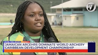 Jamaican Archers Dominate World Archery Caribbean Development Championship [upl. by Kooima]