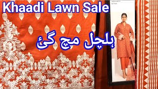 khaadi Lawn Sale Flat 50 off 16th Feburary 2024 [upl. by Kristal]