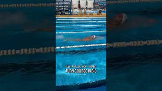 Backstroke turn drill for stability coordination amp power🎯 [upl. by Sokul]