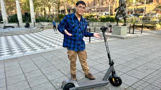 Riding to Times Square with the GoTrax G6 Electric Scooter  First Impressions and Review [upl. by Atlas840]