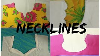 DIFFERENT TYPES OF NECKLINES [upl. by Ailimat]