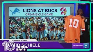 Buccaneers reveal throwback Creamsicle jersey [upl. by Beverlee]