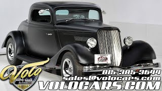 1934 Ford 3 Window Coupe for sale at Volo Auto Museum V19931 [upl. by Oika]