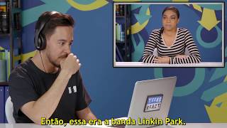 Reação do Mike Shinoda ao assistir quotTeens React Linkin Parkquot Legendado [upl. by Blim]