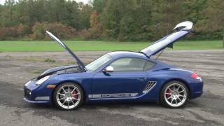 2012 Porsche Cayman R  Drive Time Review with Steve Hammes  TestDriveNow [upl. by Wasserman]