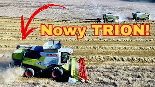 500 Nowy claas TRION I jego 4 starszych braci Prezentacja nowego kombajnu od claasa TRION [upl. by Senskell387]