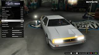 GTA 5  Making the DeLorean DMC12 from Back to the Future Deluxo [upl. by Reis]