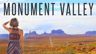 モニュメントバレーへの道☆ Our trip to Monument Valley〔640〕【🇺🇸横断の旅 52】 [upl. by Lehcyar]