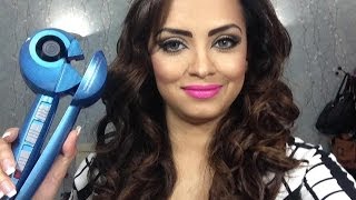 How I Curl My Hair  Babyliss MiraCurl Pro Nano Titanium review [upl. by Einnej468]