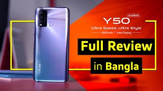 vivo Y50  Ultra Style Ultra Speed  Full Review in Bangla [upl. by Ainud]