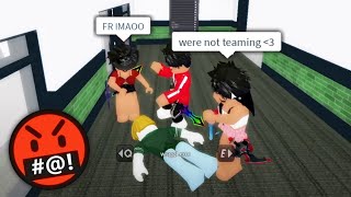 Most Toxic MM2 Teamers Ive Seen In My Life Murder Mystery 2 [upl. by Elaine]