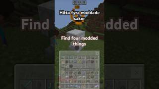 Hitta fyra moddade saker… minecraftmodded minecraft minecraftshorts minecraftpe find [upl. by Cherin]