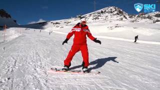 Corso di Snowboard  Lezione 8  Piegamento e Distensione [upl. by Dias]