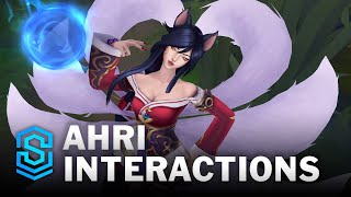 Ahri Special Interactions [upl. by Netti]