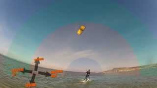 Kitesurfing lesson how to water start [upl. by Margi]