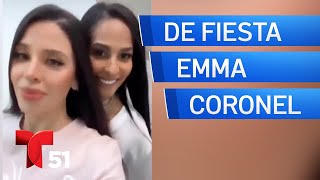 Polémicas imágenes de Emma Coronel de fiesta con la abogada de “El Chapo” [upl. by Cassandra]