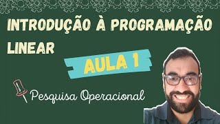 Pesquisa Operacional  1 – Introdução à Programação Linear [upl. by Imoyik180]