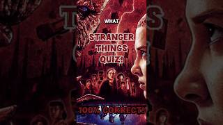 Stranger Things Quiz Test your knowledge strangerthings eleven quiz challenge trivia [upl. by Dlopoel410]