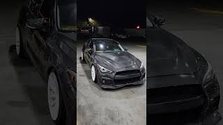 CARBON FIBER INFINITI Q50 cars car trending viral short youtube drift cars subscribe like [upl. by Asselam]