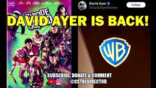 David Ayer Is Back ReleaseTheAyerCut [upl. by Anialem]