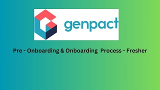 GENPACT  ONBOARDING PROCESS For fresher in Tamil [upl. by Marve109]