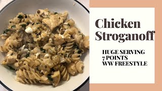 Chicken Stroganoff WW Freestyle [upl. by Sigfried347]