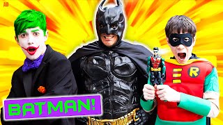 Who Is Batman  You Wont Believe It  With Epic Kids Toys [upl. by Zantos433]