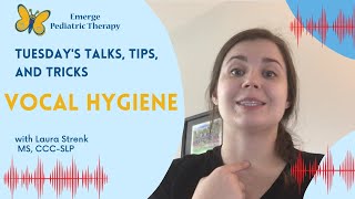 SpeechLanguage Pathologist Explains Vocal Hygiene [upl. by Ahseekal308]