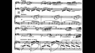 Debussy Sonata for Flute Viola and Harp II Interlude [upl. by Eckmann]