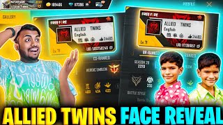 Face Reveal Collection Challenge With Allied Twins Having Same Profile Id 😱  Garena Free Fire [upl. by Cherish946]