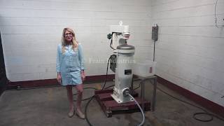 Sharples AS16V Vertical Centrifuge Demonstration [upl. by Shaner]