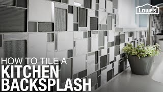 How to Tile a Kitchen Backsplash [upl. by Aarika]