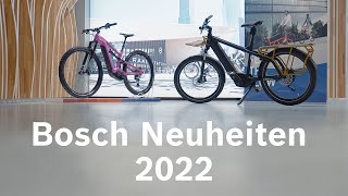 Bosch eBike Neuheiten 2022 das smarte System [upl. by Llig]