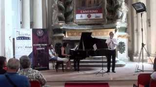 SaintSaens C Sonata op167 for clarinet and piano  F HEAU clarinet MKONI piano [upl. by Coke]