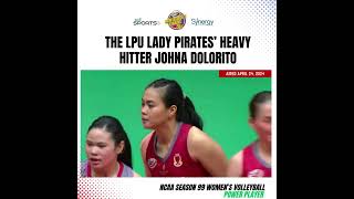 Power Player of the Week  Johna Dolorito  NCAA Season 99 [upl. by Frodina979]