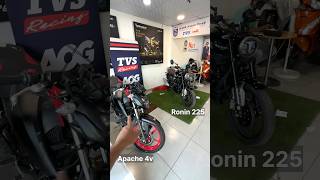 Tvs Apache 4V vs Ronin 225 [upl. by Keraj]