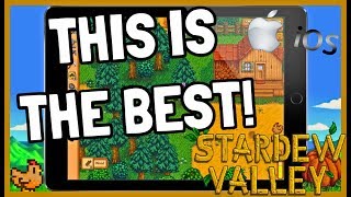 Playing Stardew Valley on MOBILE iOS Walkthrough Gameplay Full HD [upl. by Anirehc]