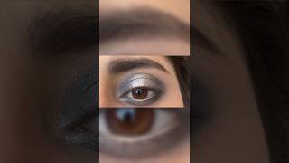 Silver Smokey EyeMakeup  5 MINUTE Silver Smokey Eye Tutorial  Silver Glitter Smokey Eyes Tutorial [upl. by Anitsirhk]