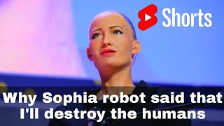 Why Sophia robot said Ill destroy the humans [upl. by Reiko]