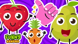 Where Is Thumbkin  Nursery Rhyme  Funny Banana  Kids Songs [upl. by Blinny]