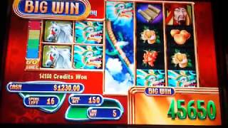 JACKPOT HANDPAY Mystical Dragons 20 FREE SPINS 750 MAX BET High Limit Slot Machine Part 1 [upl. by Etnuahc]